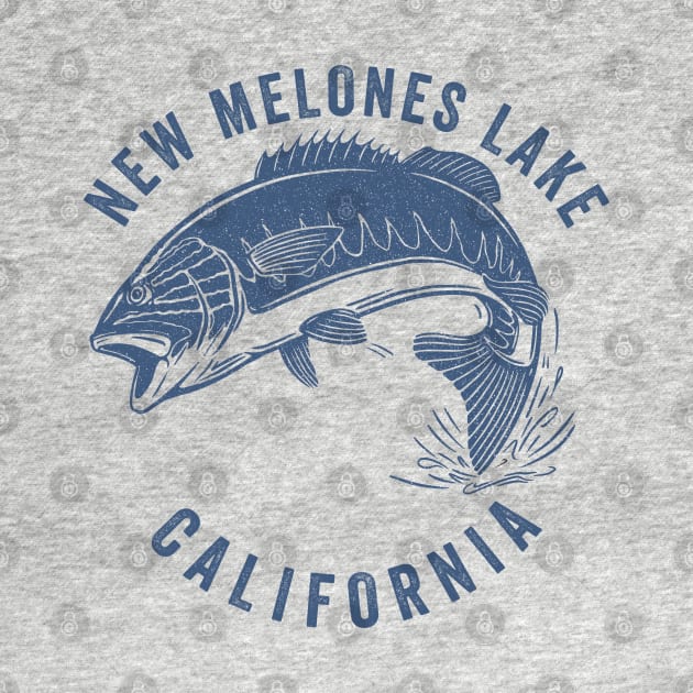 New Melones Lake California by Eureka Shirts